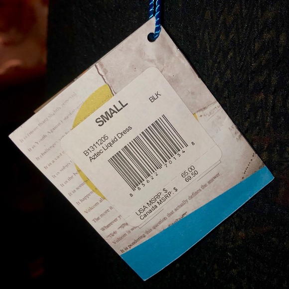 NWT! Volcom Aztec Liquid Dress - Picture 3 of 7